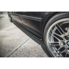 Накладки сплиттеры на пороги на BMW M5 E39